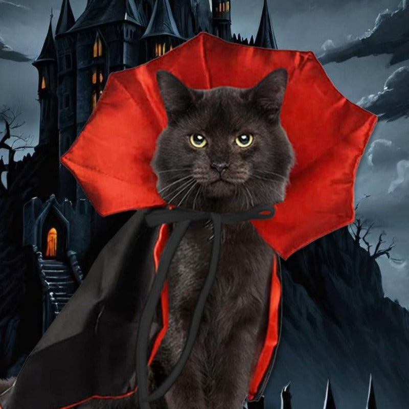 Vampire Cloak for Cats and Small Dogs, view 2
