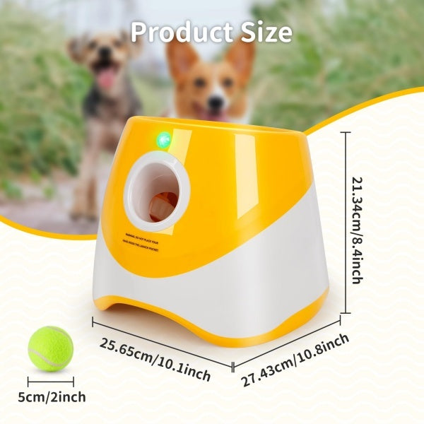 Automatic dog ball launcher for small and medium dogs