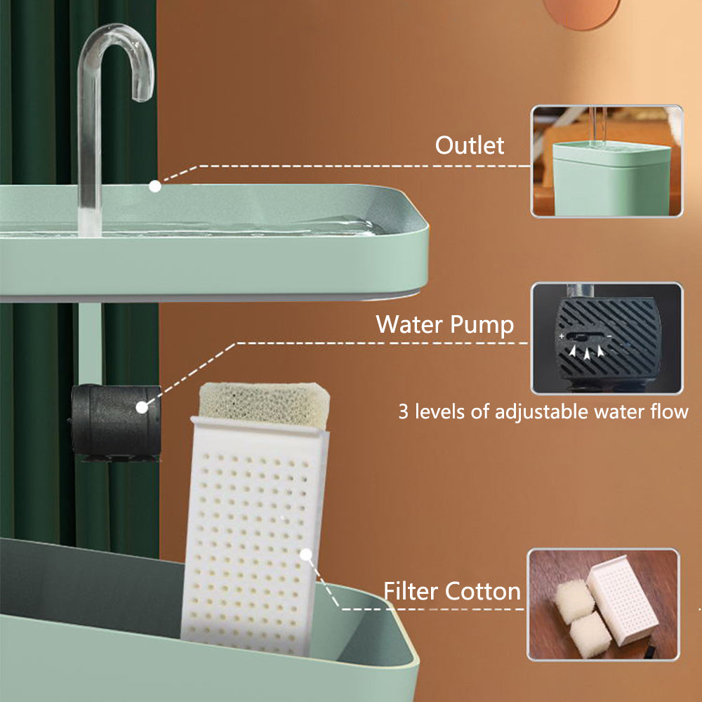 Cat water fountain, 1.5 litre - photo 2