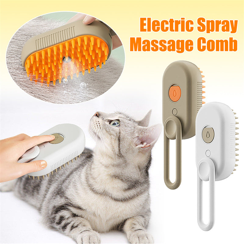 Spray grooming brush for cats and dogs - photo 1