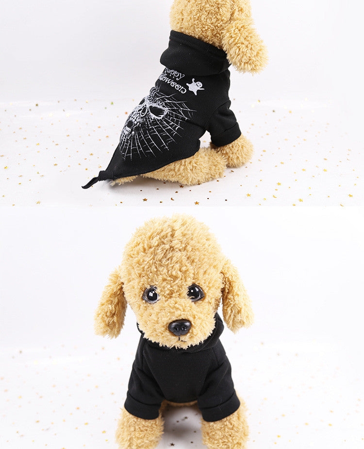 Halloween Skull Hoodie for Dogs, view 5