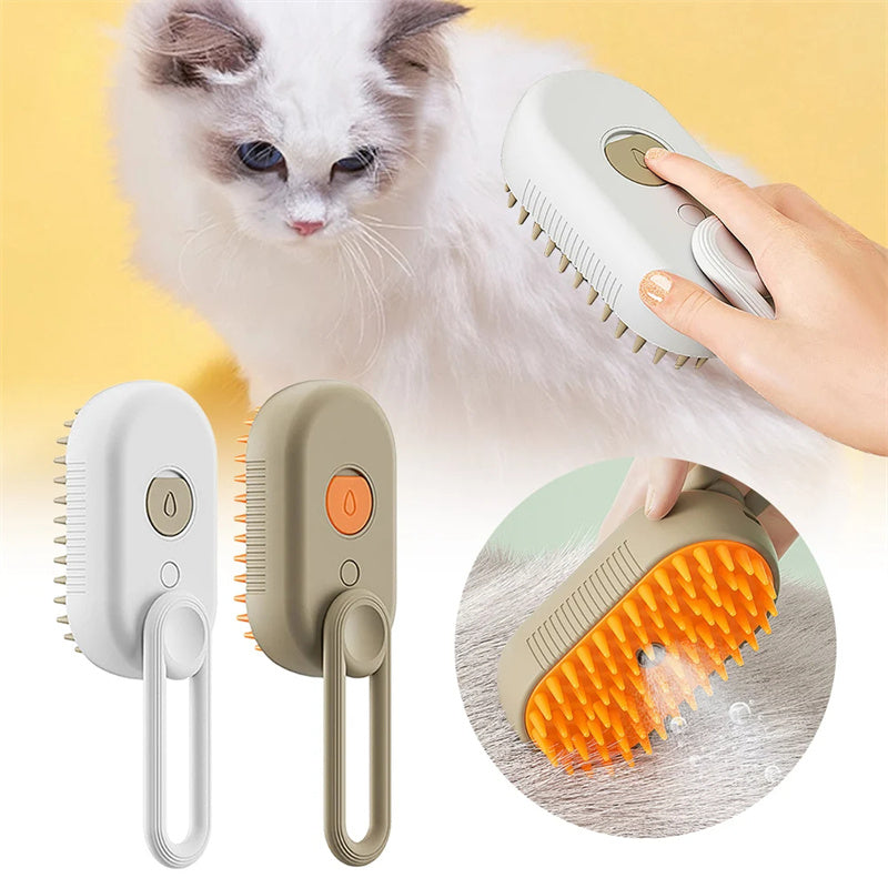 Spray grooming brush for cats and dogs - photo 3