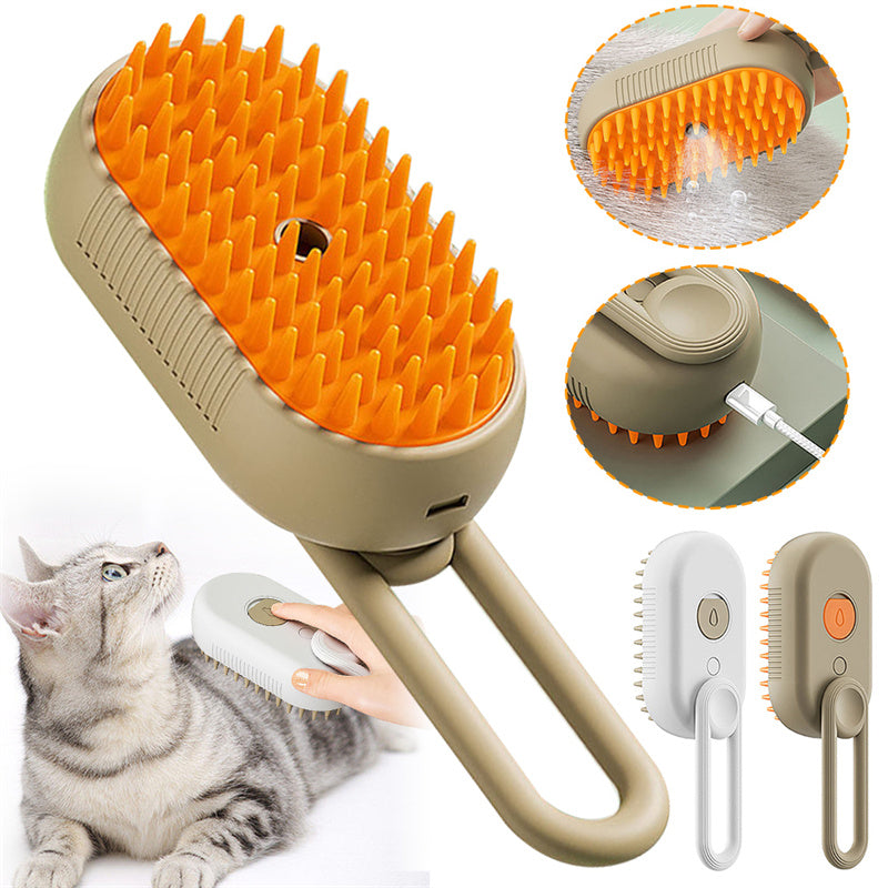 Spray grooming brush for cats and dogs - photo 2