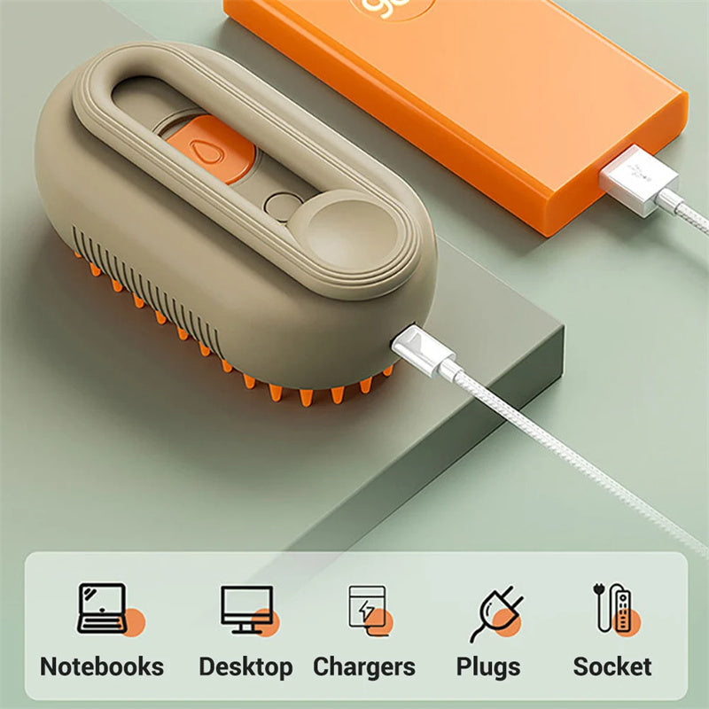 Spray grooming brush for cats and dogs - photo 6
