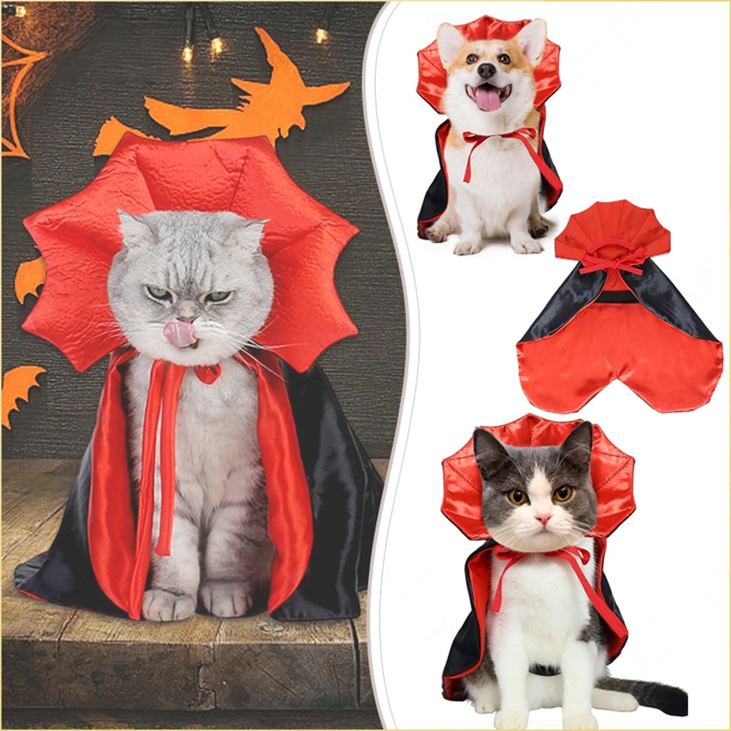 Vampire Cloak for Cats and Small Dogs
