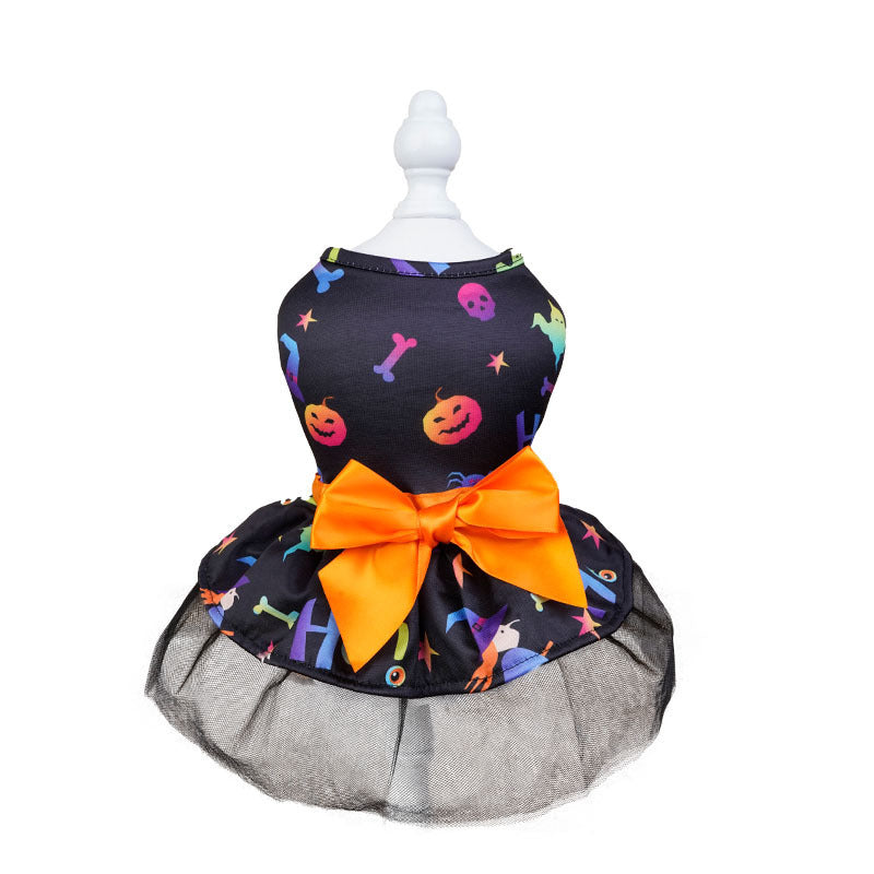 Halloween Skull Dress for Dogs, view 5