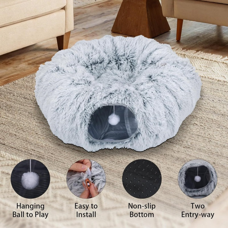 Cat tunnel bed - photo 11